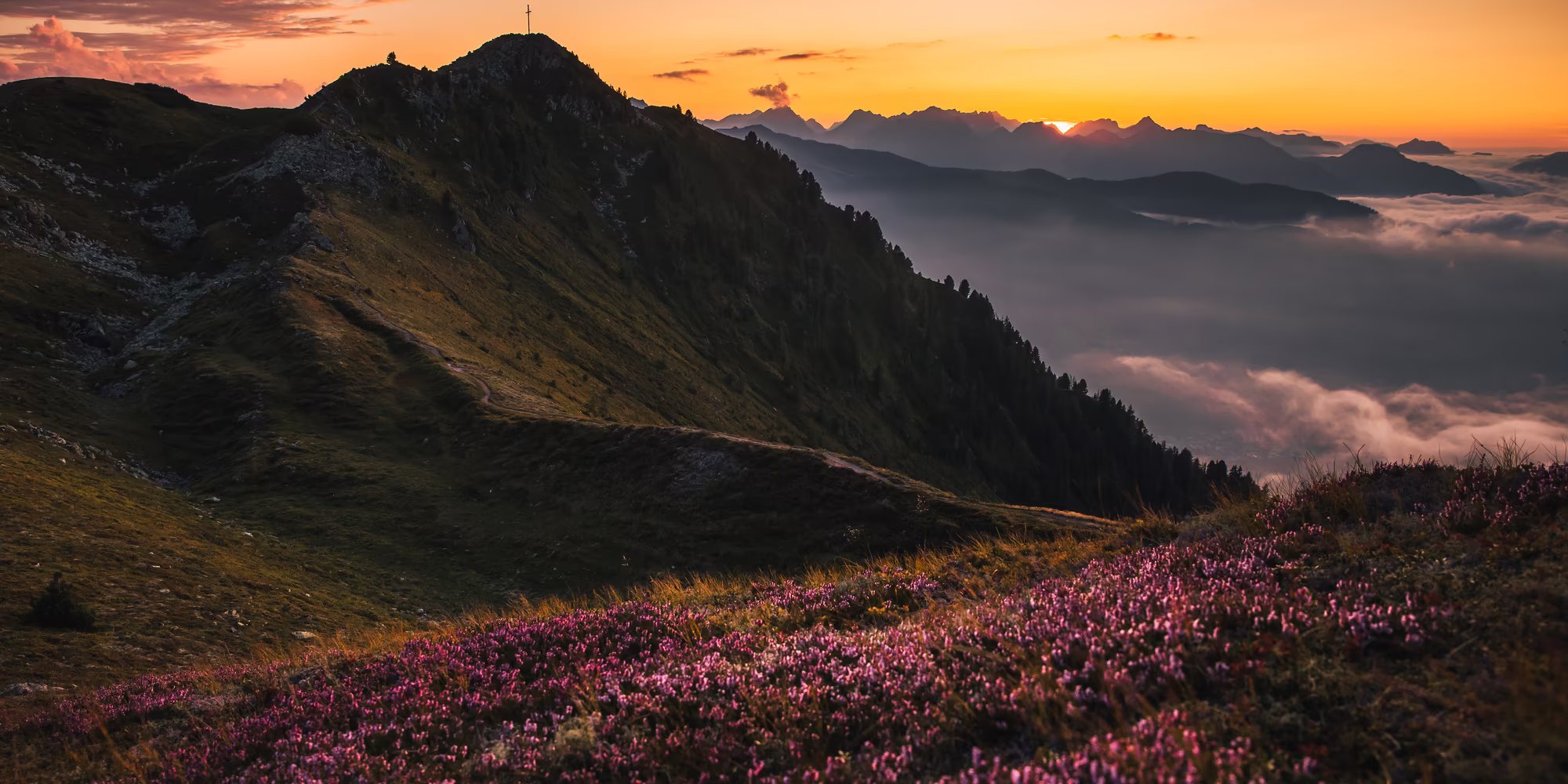 Mystischer Blick auf die Bergwelt © Tom Klocker / Zillertal Tourismus